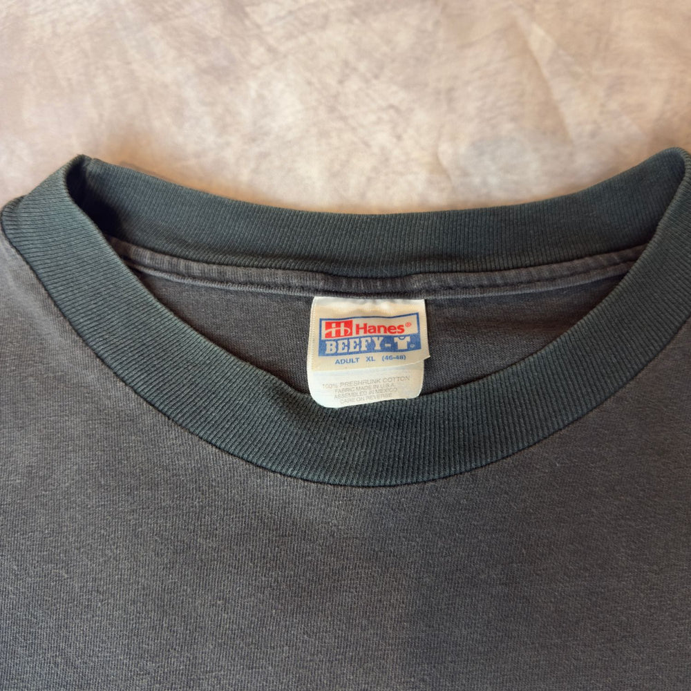 Hanes Beefy-T tag, adult XL