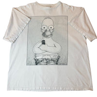 Vintage 1994 Simpsons Homer Couch Potato tee front