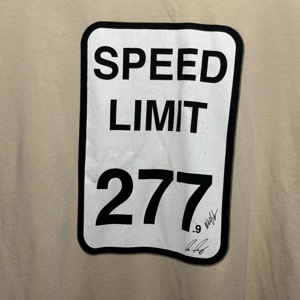 Authentic Koenigsegg Agera RS World Record Speed Limit 277 Tee