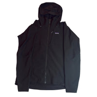 Patagonia R1 TechFace Hoody black front
