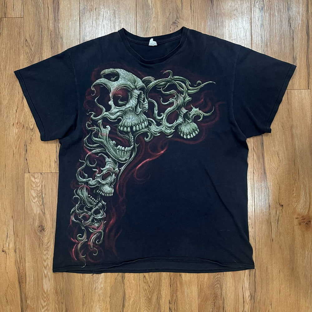 Screaming Skulls Graphic Tee